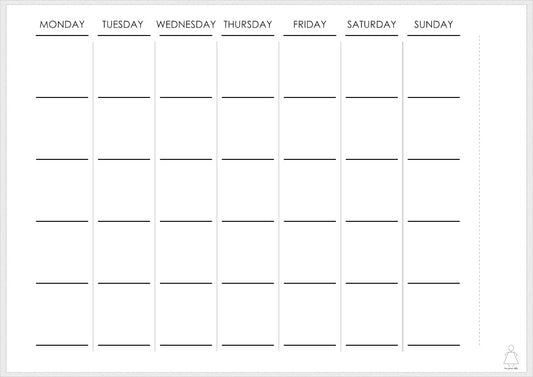 Free Download: Monthly Planner