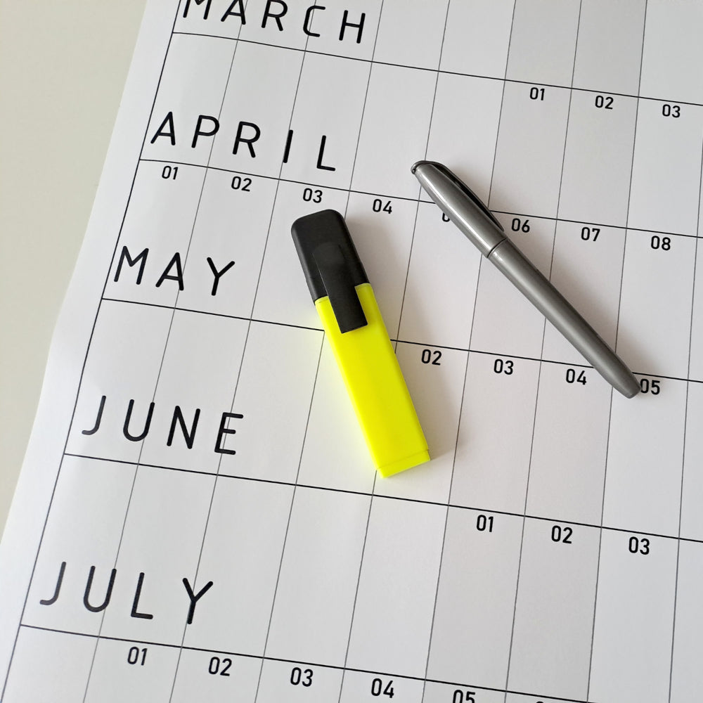 A0 Wall Planner 2025, Robots