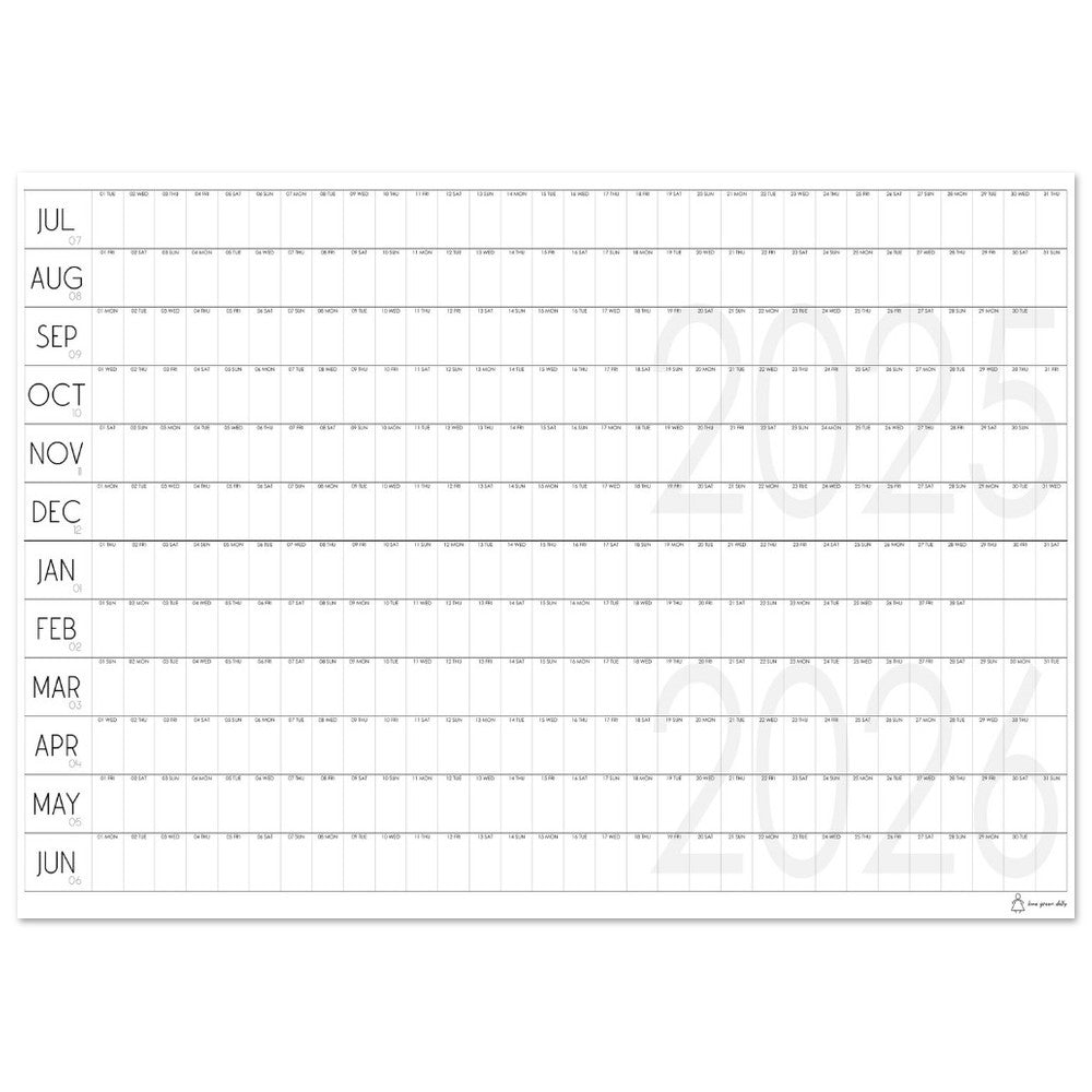 mid year calendar 2025 to 2026