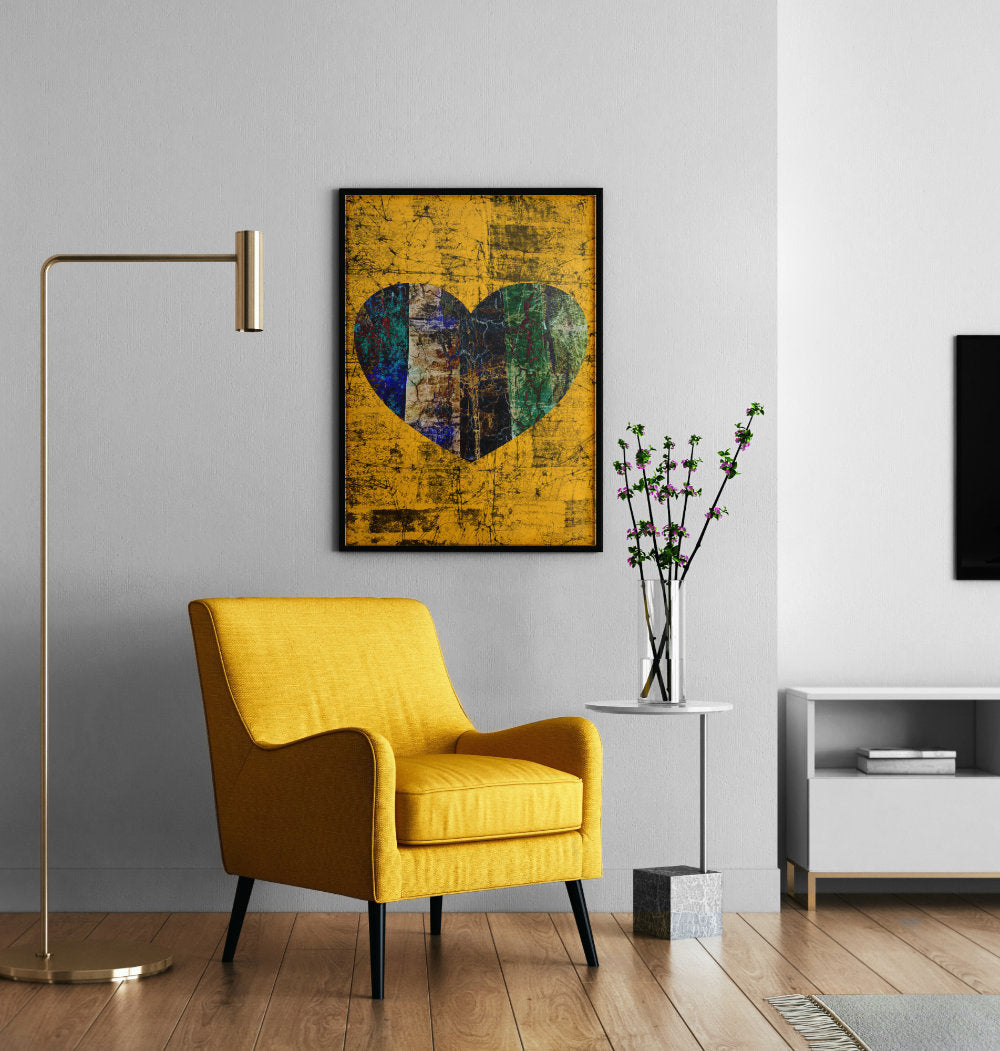 Melted Heart- Giclée Print