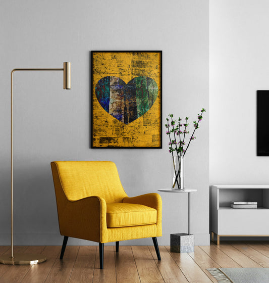 Melted Heart- Giclée Print
