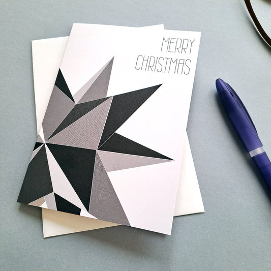 Monochrome Christmas card