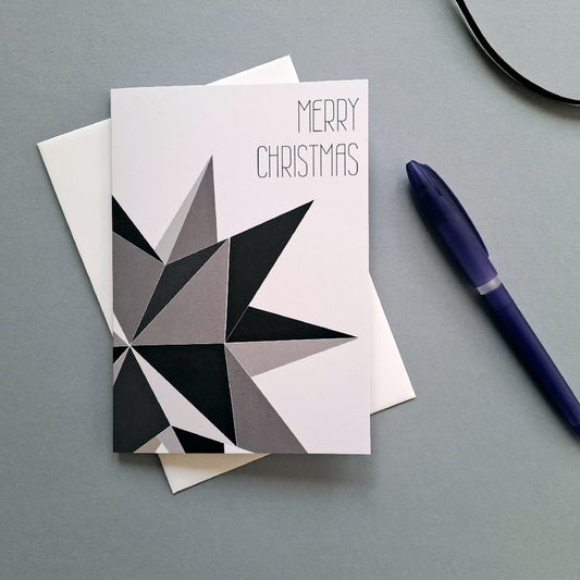 Monochrome Christmas card