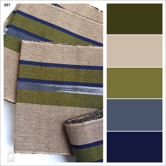 Colour Palettes 001: Beige, Blue, Green and Grey