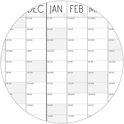Giant Academic Calendar | Wall planner 2026 to 2027 | A0 & A1