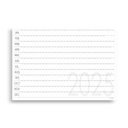 Giant Minimalist A0 Wall Calendar 2025, SAMPLE SALE