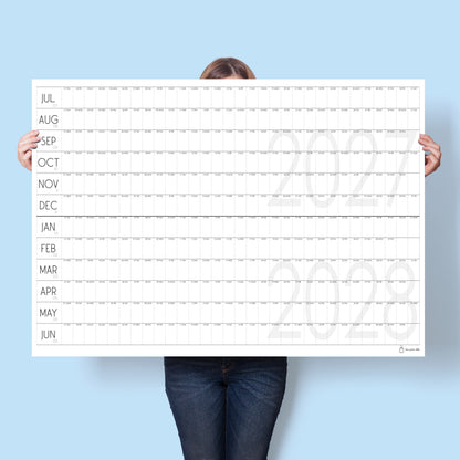 Extra Large Mid Year Planner 2027/2028 | A0 and A1