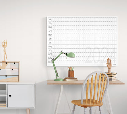 Giant 2024 Wall Calendar, A0 and A1, DECO