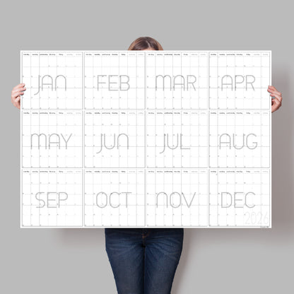 Giant Whole Year Planner 2026, A0 planner