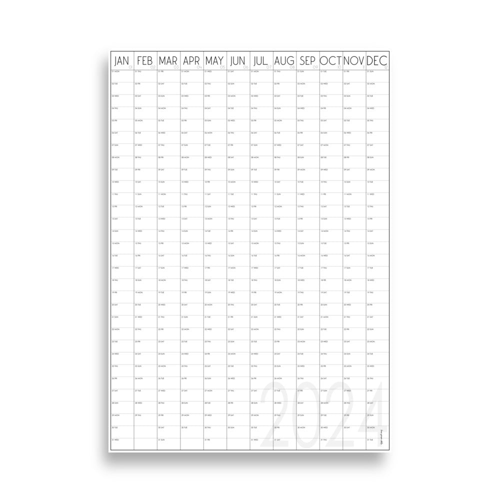 Giant 2024 Vertical Wall Planner